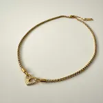 Gold Heart Necklace