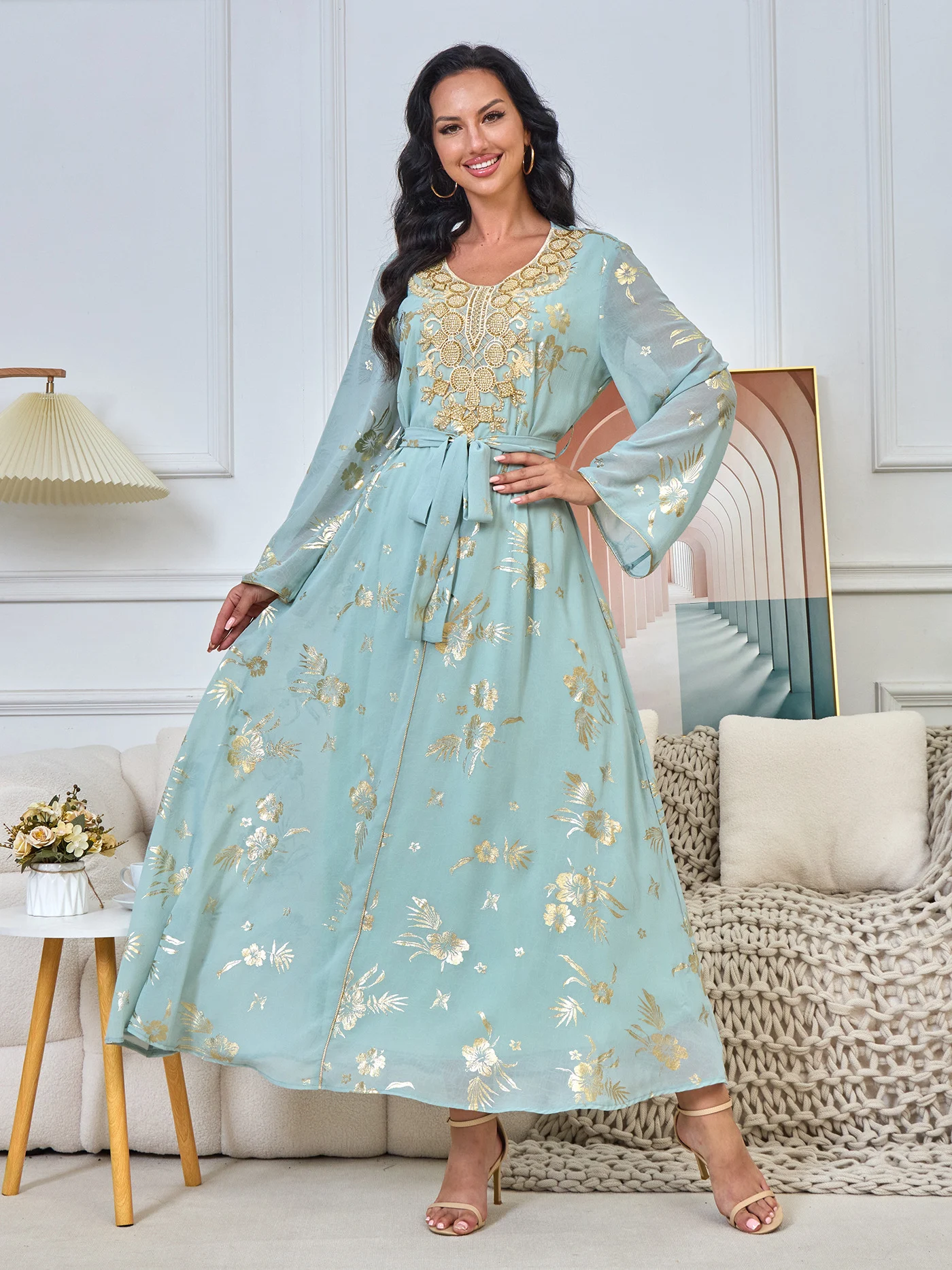Title 8, Fashion Womens Wear Loose Robe Dress