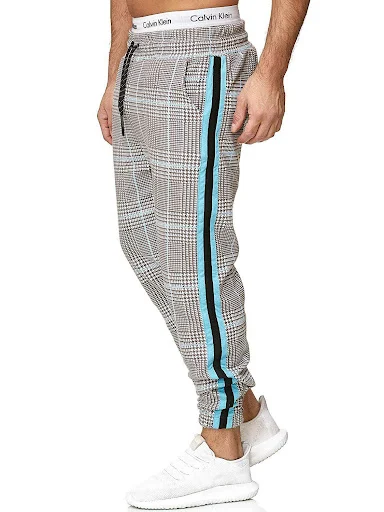Title 3, Pantalones casuales para hombre con estampado d...