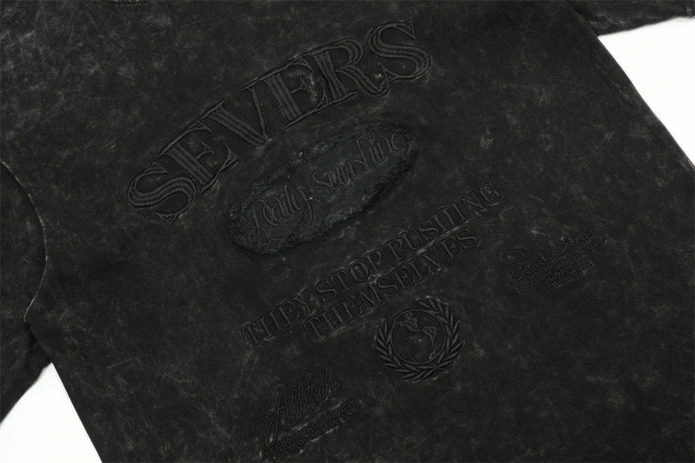 Title 8, Old Washed Short Sleeve Mens Punk shirt offeri...