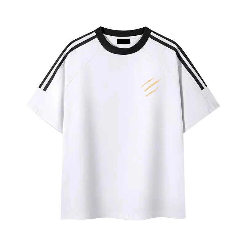 Title 3, Zwaar katoenen unisex T-shirt met korte mouwen ...