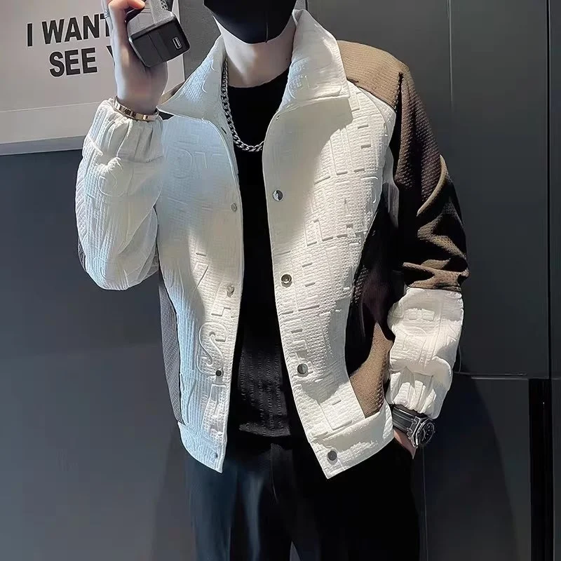 Cardigã Patchwork Slim Fit Cores Contrastantes Casaco Ajustado e Moderno Combine com Tudo Estilo Trendy para um Visual Elegante e Confortável — foto 2