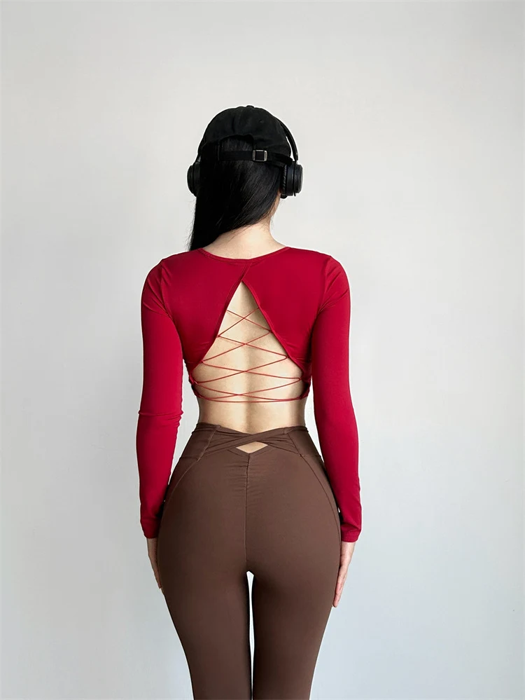 Title 21, Pilates Fitness Casual Sports Back Shaping Top ...