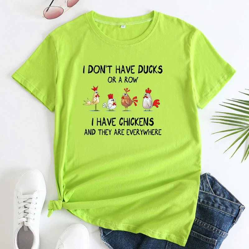 Women's Fashion Casual Cartoon Print Round Neck Short Sleeve T-shirt Comfortable Summer Top for Everyday Wear Cute and S — photo 3