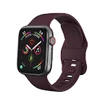 Liquid siliconen sport polsband voor horloges, effen kleur, eenvoudig design. Comfortabele armband, ideaal voor sporten en dagelijks gebruik, flexibel en duurzaam. — foto 4