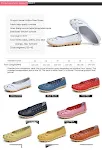 Women's Middle-aged and Elderly Hollow Hole Flat Gommino Shoes, Round Toe, Soft Bottom, Comfortable Walking, Everyday We — photo 22