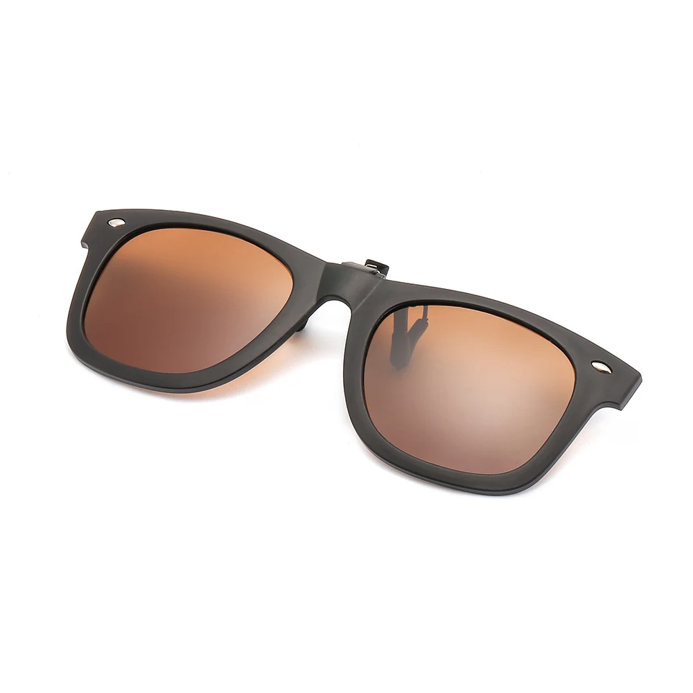 Title 5, Mitin Polarized Clip On Sunglasses Color Film T...