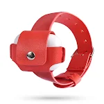 Leather Case Earphone Protective Shell Armband Type Keep your earphones safe and accessible with this stylish and conven — photo 1