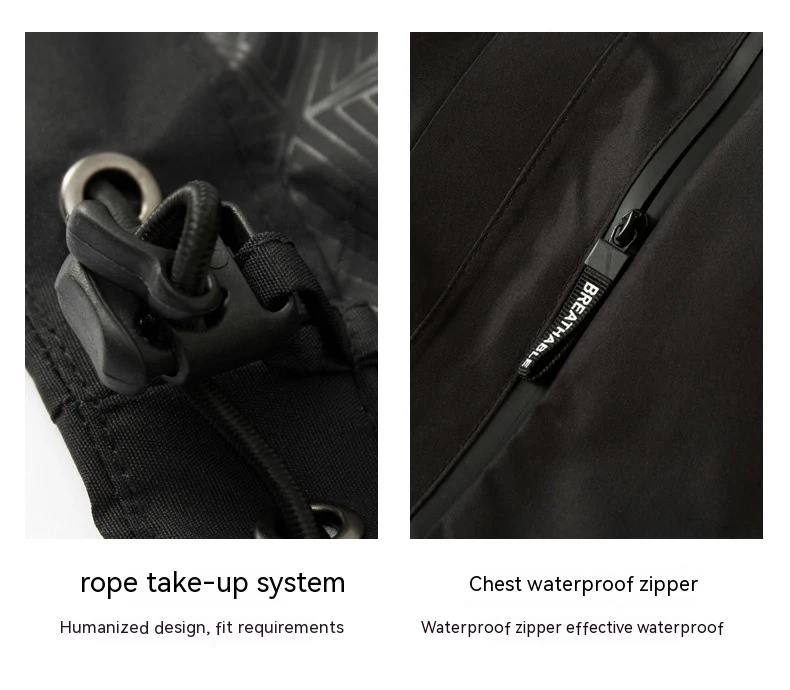Title 7, Three-in-one Down Cotton Waterproof Liner Windp...