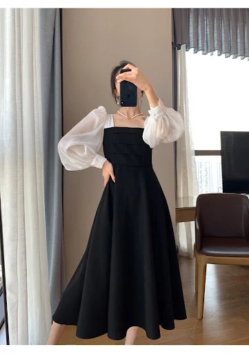 Title 17, Abito stile Hepburn da donna nuova primavera e ...
