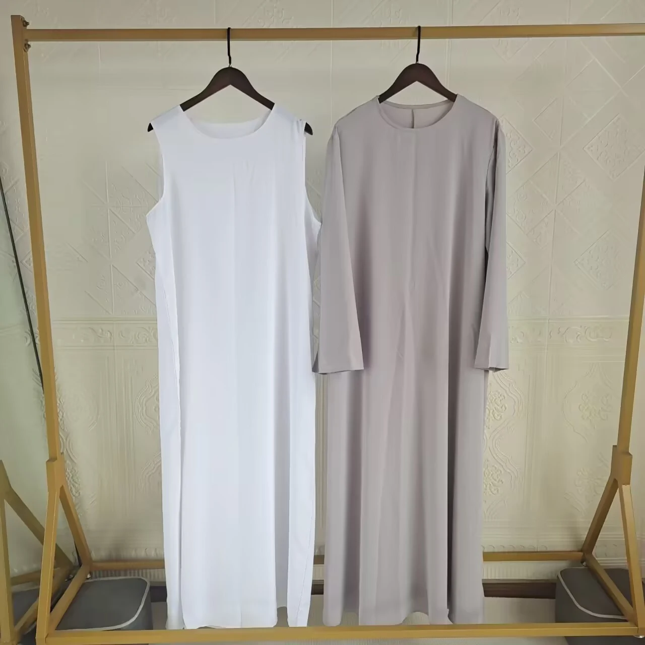 Completo Casual Dubai Robe Bottoming. Abito versatile, ideale per un look casual e confortevole, perfetto per ogni occasione, ottimo per il giorno. — foto 17