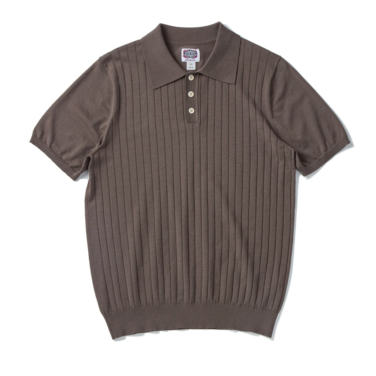 Mulberry Silk Men's Premium Italian Polo Shirt Short Sleeve American Retro Lapel Knitted Sunken Stripe — photo 13