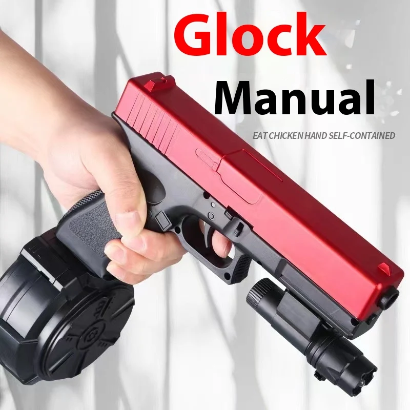 Electric toy gun with continuous hair crystal shooting and graffiti design, perfect for boys. Hours of fun guaranteed. — photo 16