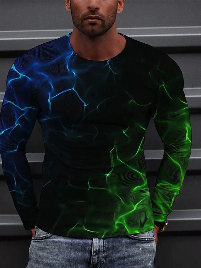 Men's Long Sleeve Crew Neck Base Layer T-Shirt — photo 6