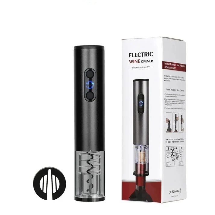 Type-C Rechargeable Stainless Steel Mini Electric Bottle Opener. Effortlessly open bottles with this compact and conveni — photo 2