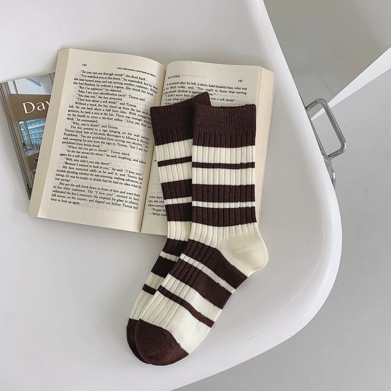 Title 13, Embroidered Socks For Children With Double Stit...