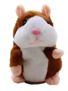 Voice Recording Electric Hamster Toy Repeats What You Say Hilariously, Interactive Plush for Kids and Pets, Fun Gift Ide — photo 3