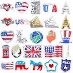 Acessórios DIY para Pulseira com Módulo de Berloques da Série. Crie e personalize sua pulseira! Patches para um toque único. — foto 15