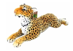 Pelúcia de leopardo macia para abraçar e brincar, um companheiro perfeito e fofo para crianças de todas as idades, um presente ideal. — foto 1