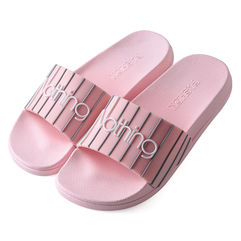 Men's summer slippers for home and bathroom, non-slip, thick-soled, soft and comfortable, deodorant sandals for couples — photo 3