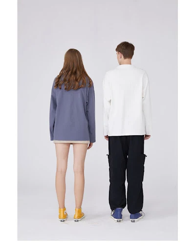 Title 6, Hong Kong style youth literary long sleeve