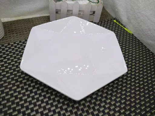 Title 6, Irregular hotel tableware plate, elevates dinin...