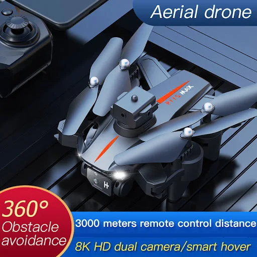 Title 5, Drone P11S 8K com câmeras duplas ajustáveis ele...