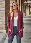 Solid Color Rib Fabric Sanding Casual Patchwork Long Sleeve Cardigan Jacket for relaxed style and all-day comfort. — photo 9
