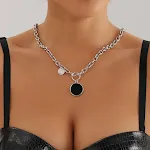 ZW1086 Steel Necklace