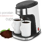 Small Stainless Steel Black Electric Grinder for Household Use. Grind spices, coffee beans, and more quickly and efficie — photo 2