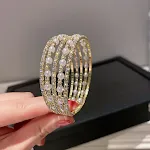 Gold Five Layer Bracelet G4262