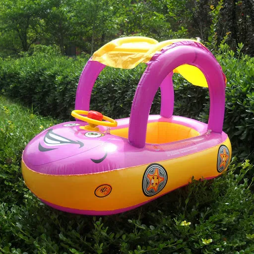 Title 1, Spot Original Baby Swimming Ring With Awning Ca...
