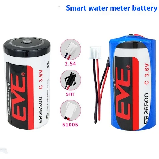 Title 5, ER26500 Lithium Battery Pack for Water Meters, ...