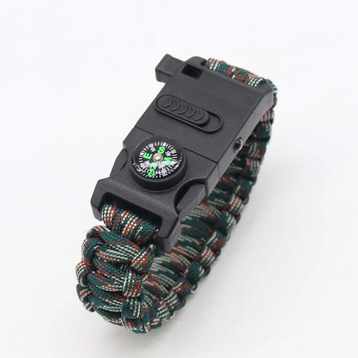 Title 8, Pulseira de paracord multifuncional para ativid...