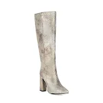 Women's Super High Heel Shoes Pointed Toe Stone Pattern High Top Fashion Boots. Elevate your style with these stunning b — photo 4