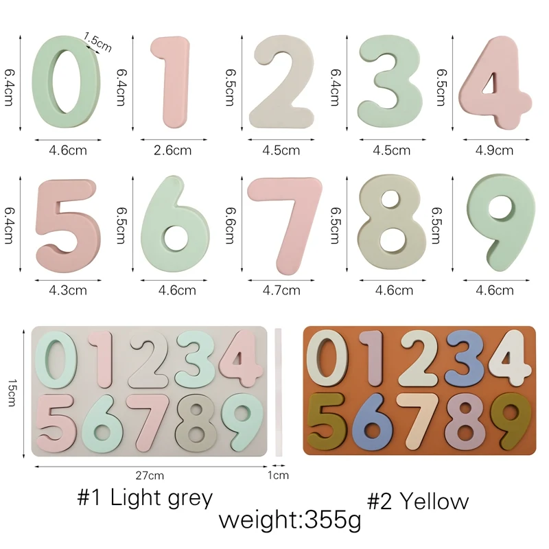 Quebra-cabeça de matemática cognitiva para bebês. Auxiliares de ensino para aritmética e iluminação. Estimula o raciocínio lógico, aprendizado divertido e desenvolvimento infantil. — foto 3