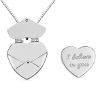 Corrente de clavícula simples e personalizada, estilo europeu e americano. Um acessório elegante e versátil para realçar seu visual e expressar sua individualidade. — foto 3