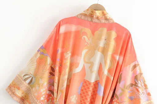 Title 14, Túnica de resort de encaje kimono playa