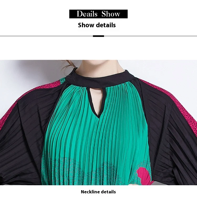 Title 3, Pleated Tassel Belt Dress Women