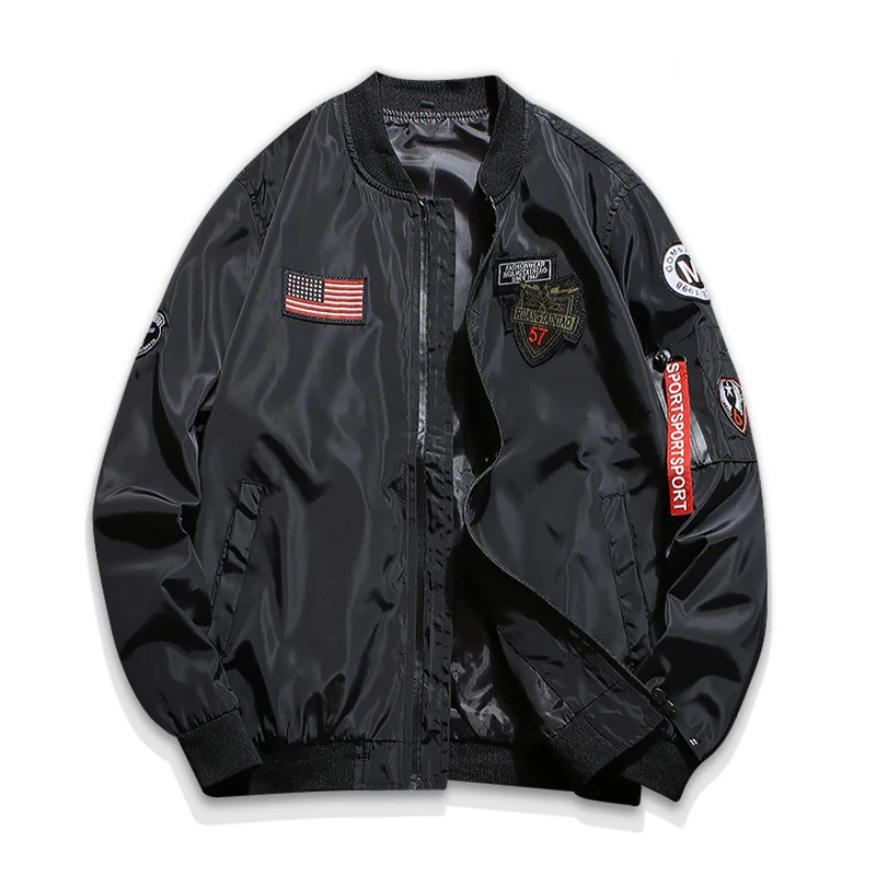 Men's Sports and Leisure Large Size Jacket Air Force — photo 4