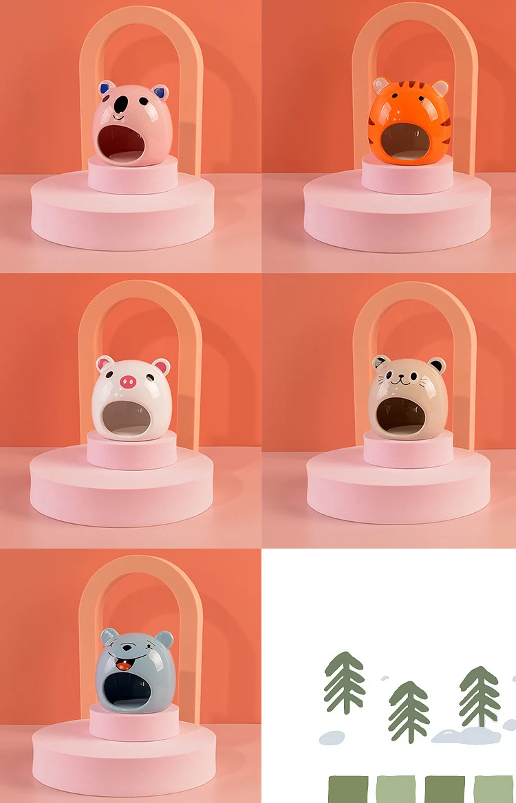 Title 8, Summer Hamster House Ceramic Guinea Pig Pet Bed...