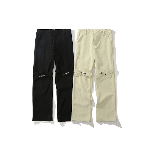 Title 5, ActionHip-hop Pantalones Casuales a Rayas con T...