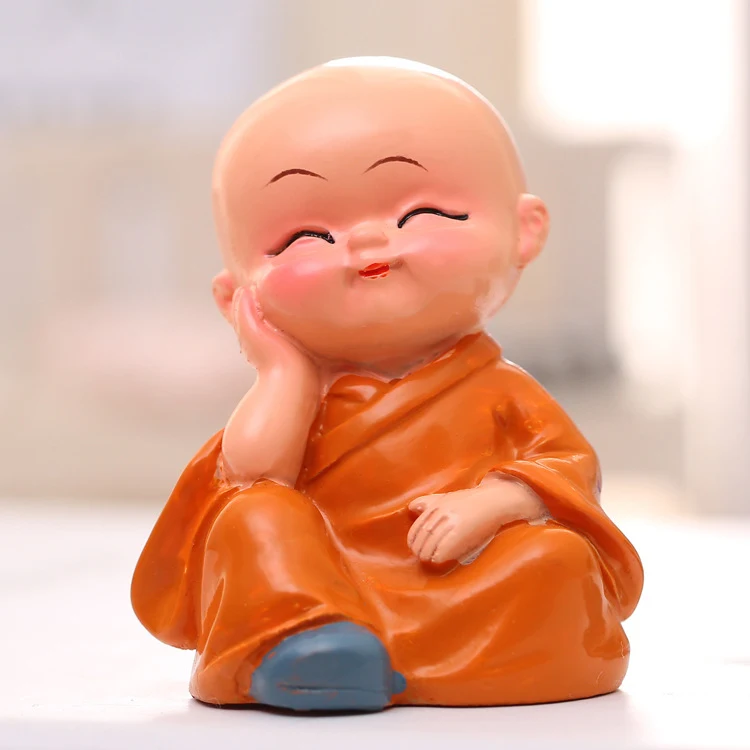 4 Pieces Buddha Statues Monks for Relaxing Meditation and Home Decor – Perfect for Your Home, Garden or Office. — photo 1