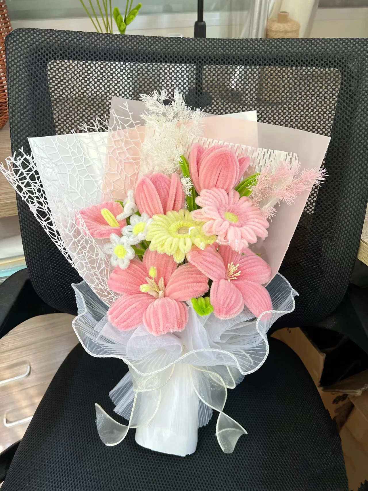 Title 4, Creative Twisted Stick Bouquet DIY Material Pac...