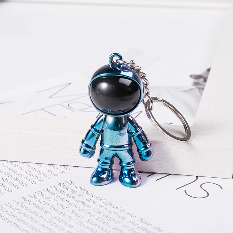 Collana Portachiavi Spaceman Cross Korean Hip Hop. Accessorio moda per un look unico e urbano. Esprimi il tuo stile con questo elemento distintivo, perfetto per tutti i giorni. — foto 9