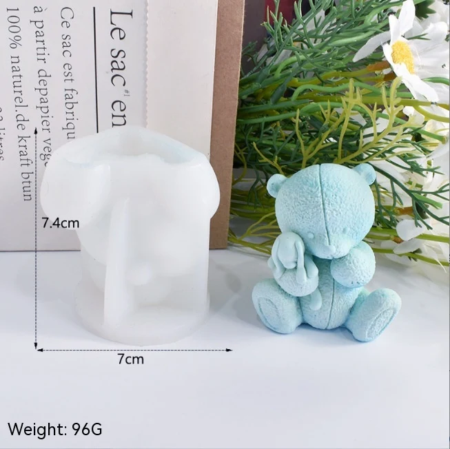 Title 4, Bear Aromatherapy Candle DIY Handmade Ornaments...