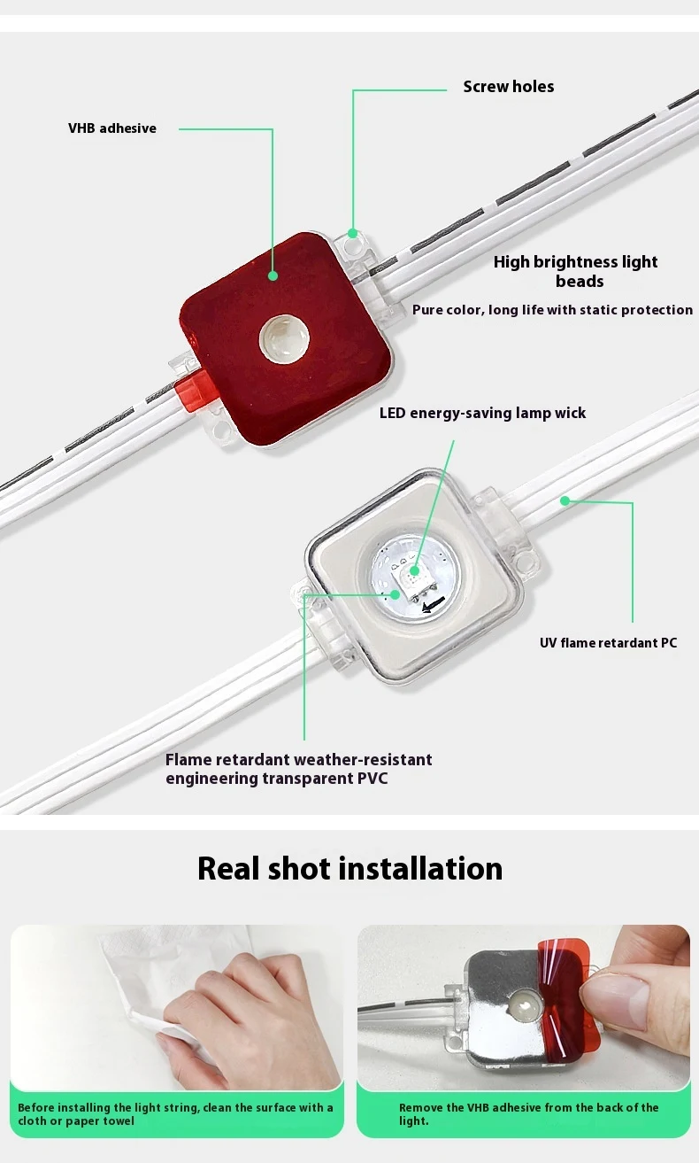 Title 6, Outdoor Eaves Light Intelligent Graffiti Contro...