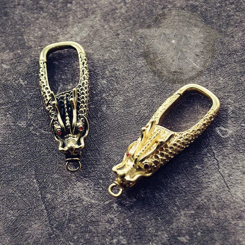 Title 2, Chinese Style Copper Faucet Keychain Pure Coppe...