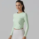 Tight High Elastic Belly And Waist Shaping Yoga Clothes Long Sleeve Sports Running Fitness Top — photo 22