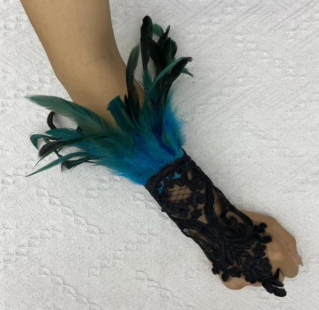 Pulseira de Pena para Dança de Alto Desempenho. Acessório que aprimora movimentos e expressão, leve e confortável para bailarinos. — foto 5